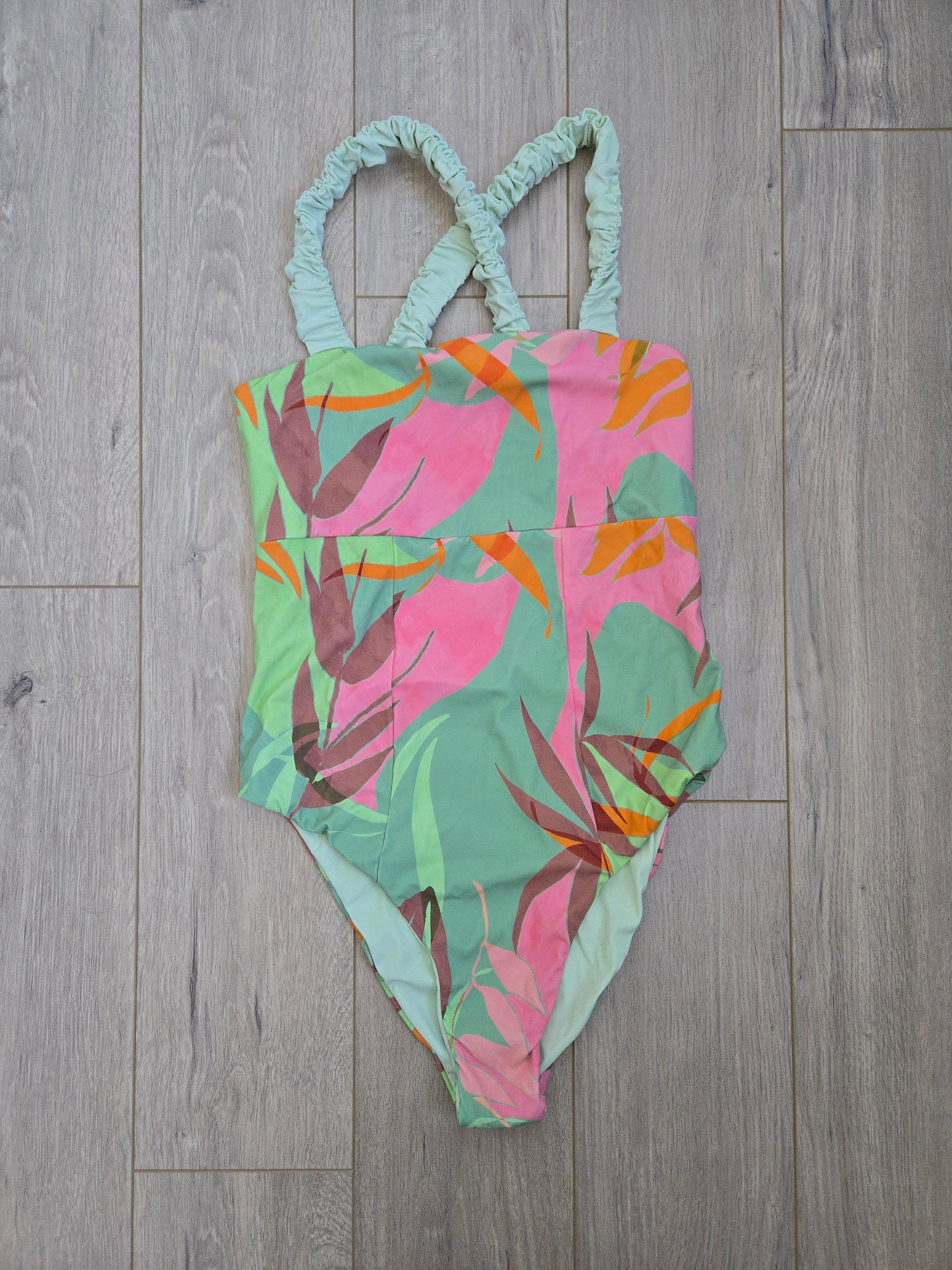 NOMADS Birds of Paradise Wave One-Piece Swimsuit