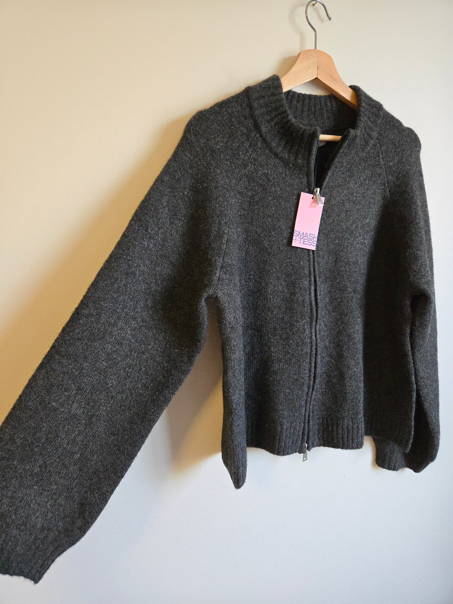 NWT Smash & Tess Rory Zip-Up Sweater - Size M/L