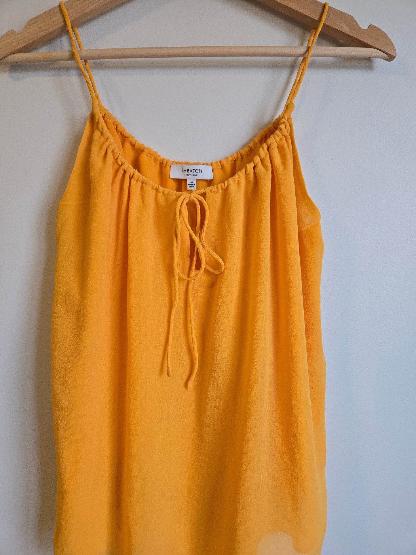 Babaton 100% Silk Top - Size Medium