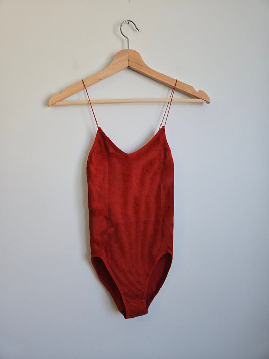 Out From Under (Urban Outfitters) Ribbed Bodysuit - Size Small