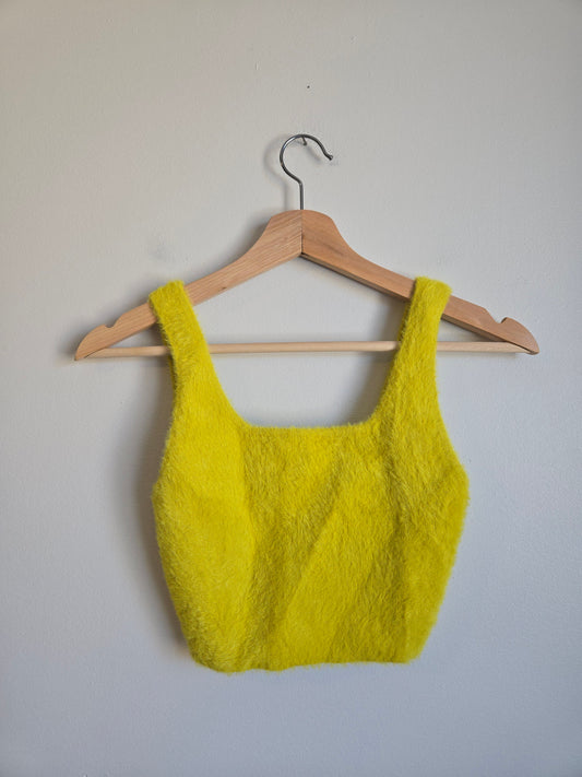 Babaton Soft Knit Crop Tank - Size XS
