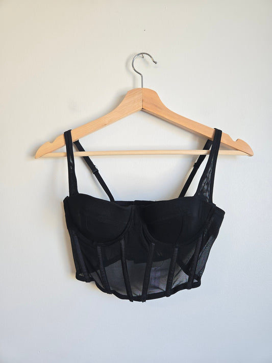 NWT Dynamite Mesh Bustier - Size Small