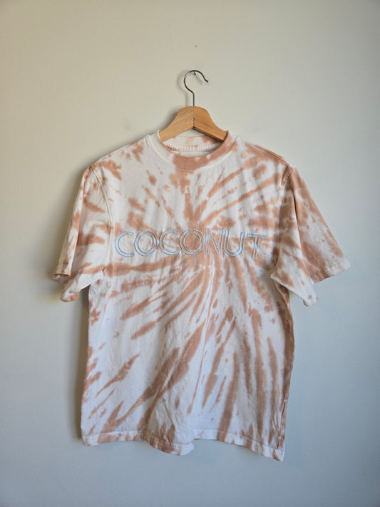 Post Surf Collective "Coconut" Tee - Size Small
