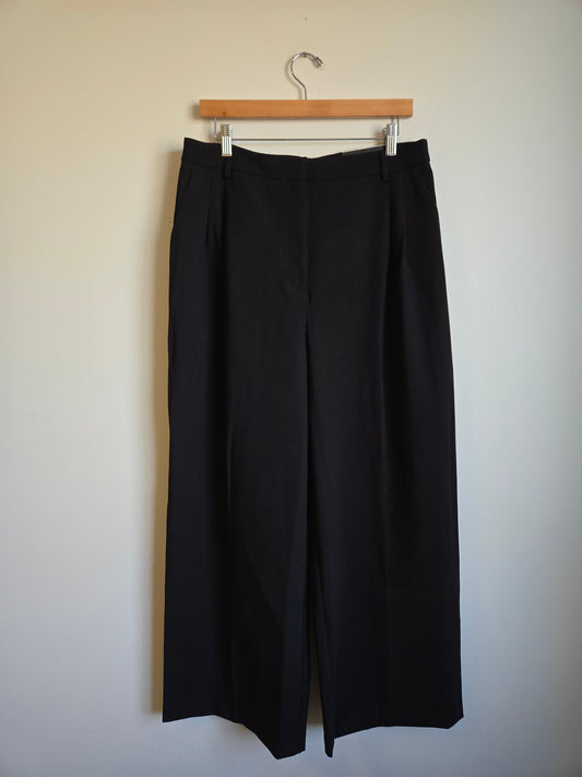 NWT Ricki's Maxwell Wide-Leg Pleated Pant - Size 12 Short