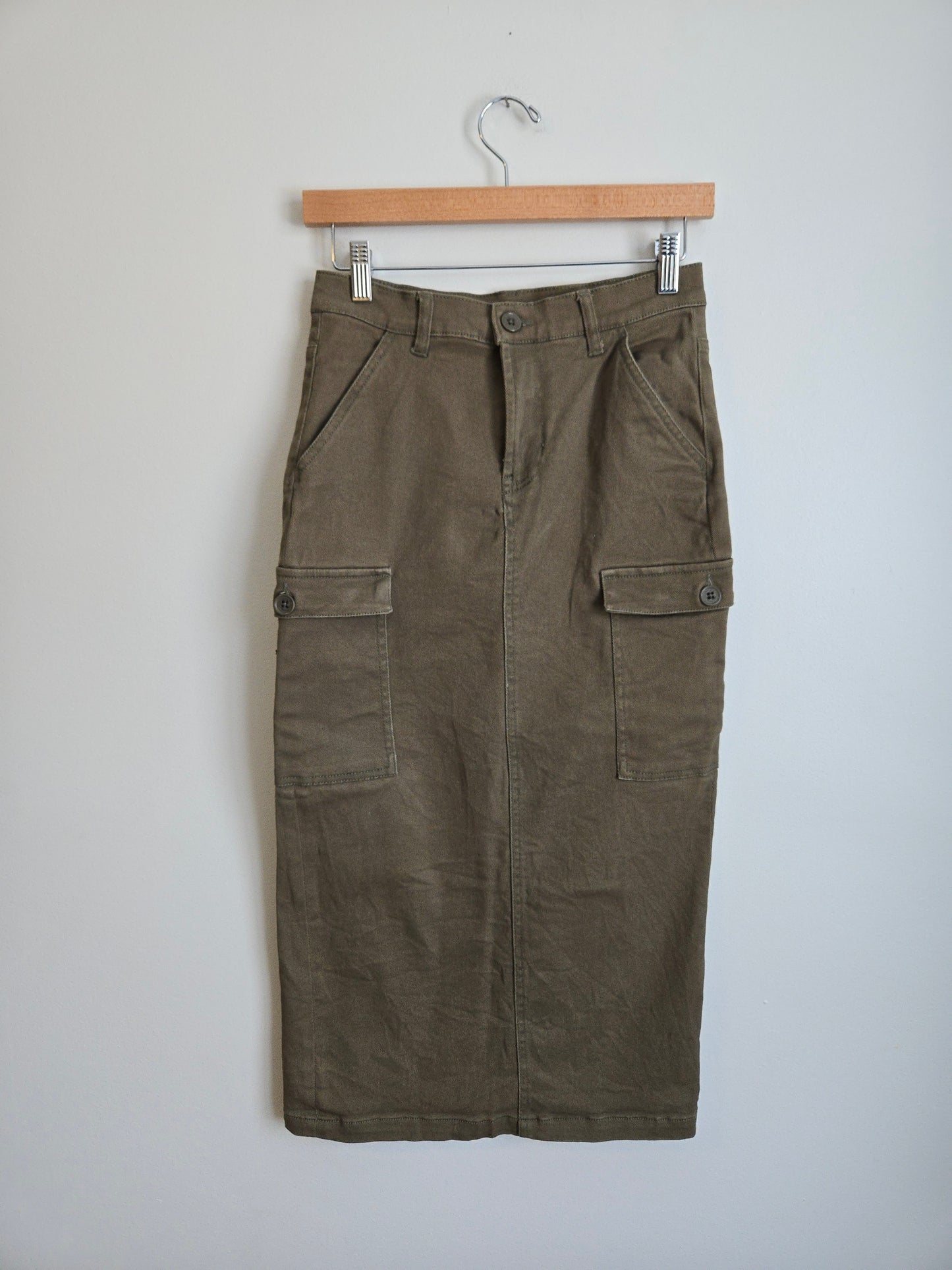 Dex Midi Cargo Skirt - Size XS