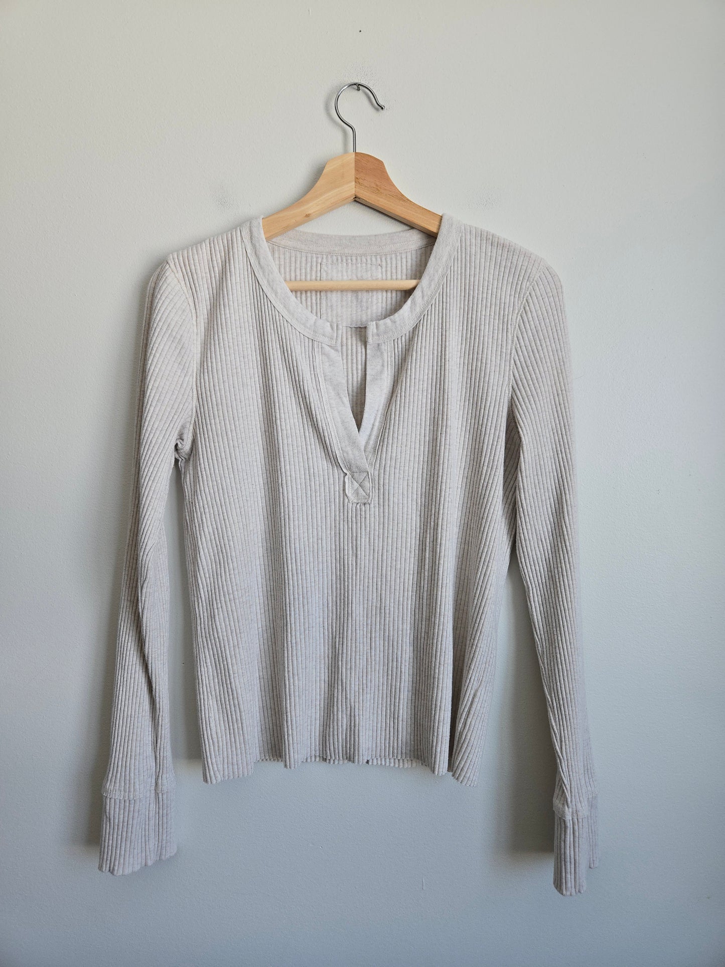 Aerie Ribbed Long Sleeve - Size Large