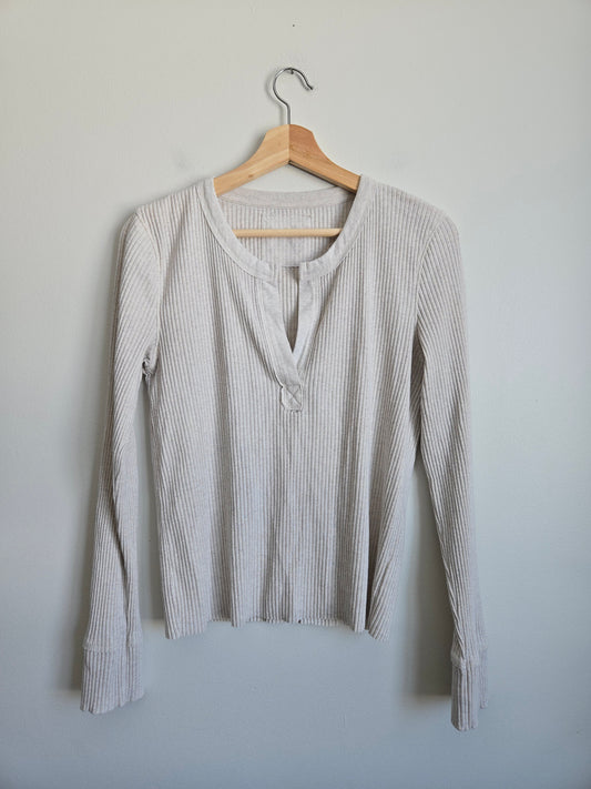 Aerie Ribbed Long Sleeve - Size Large