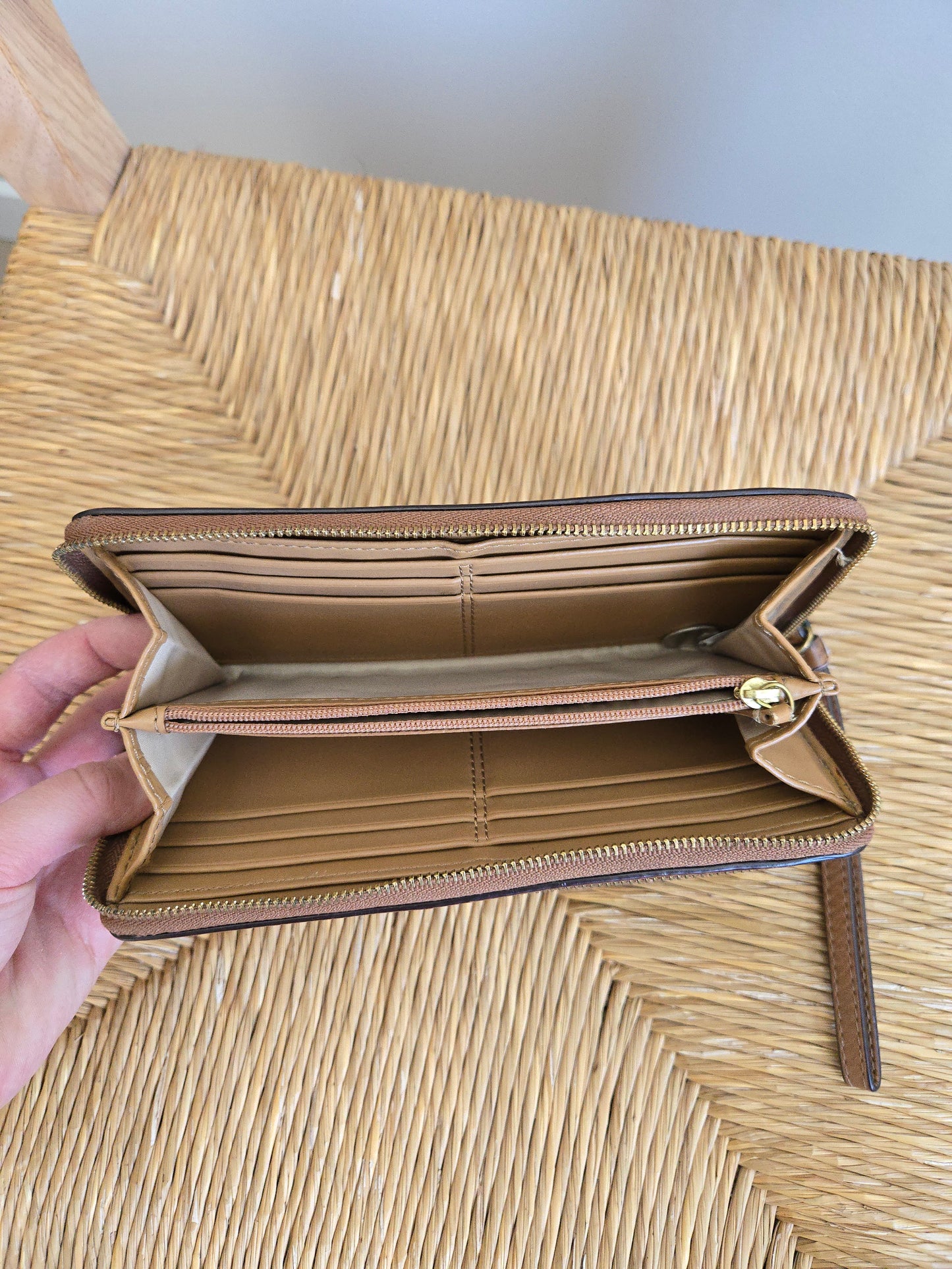 Coach Safiano Leather Wallet
