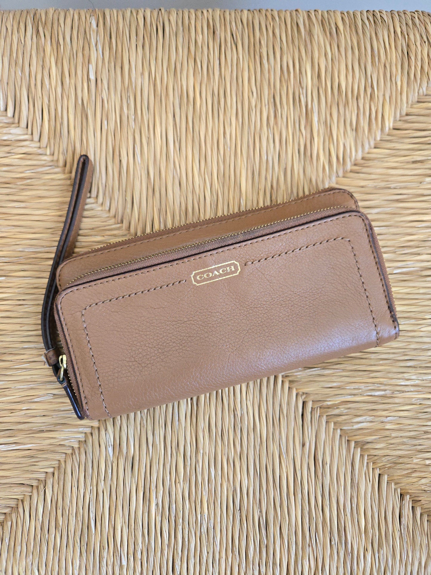Coach Safiano Leather Wallet