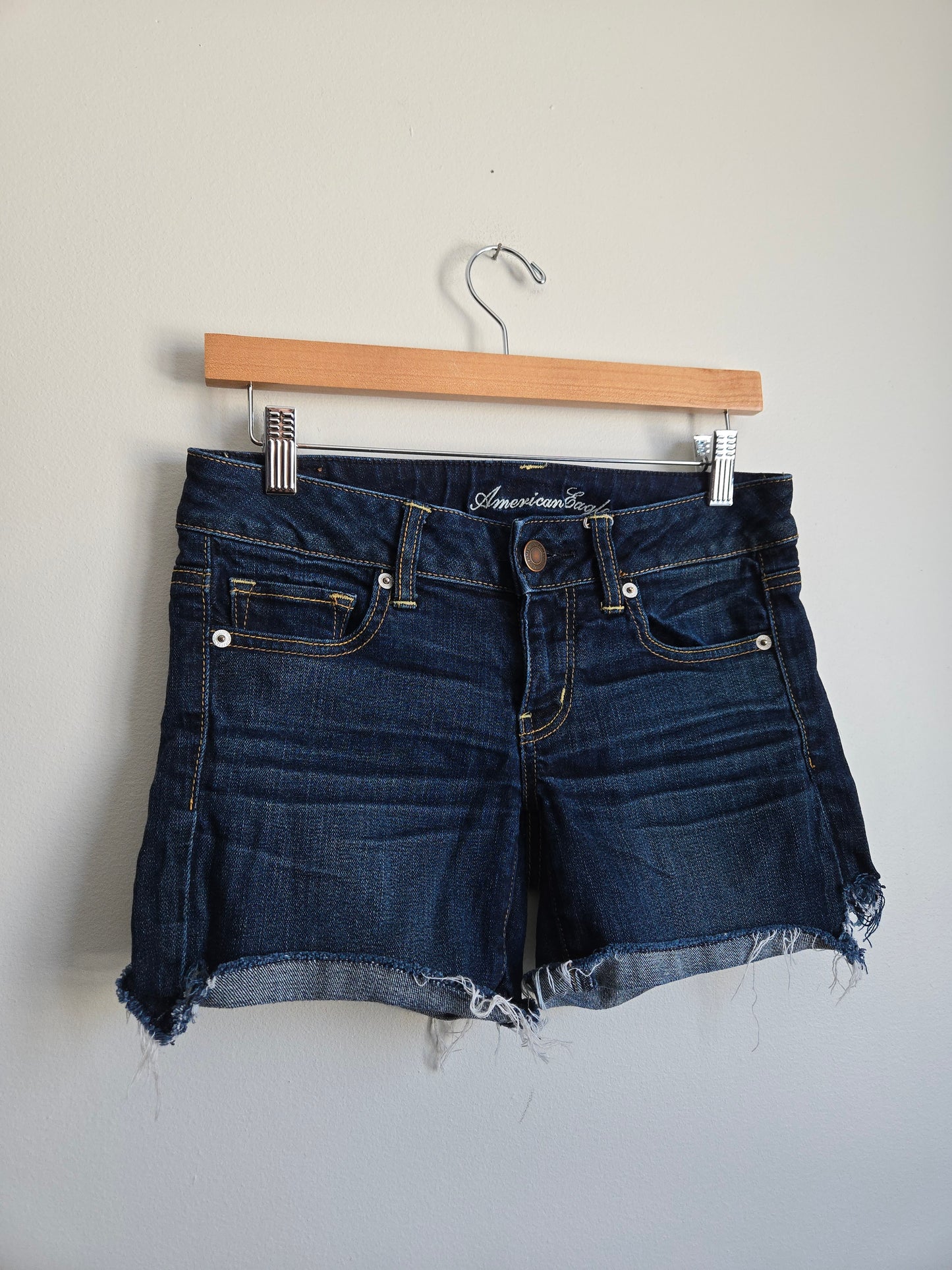 American Eagle Stretch Denim Shorts - Size 4