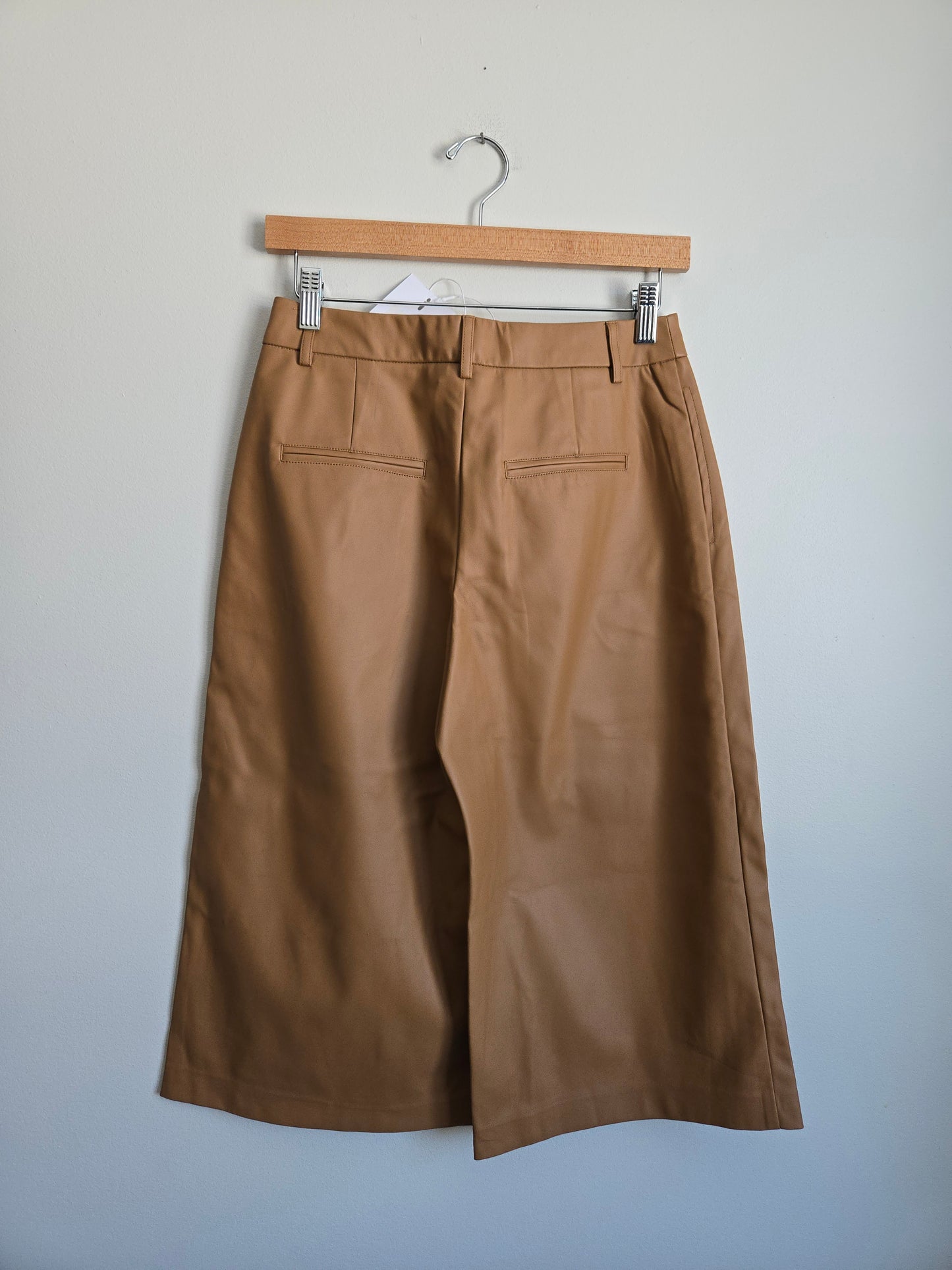 NWT Only Hana Faux Leather Bermuda Shorts - Size XS