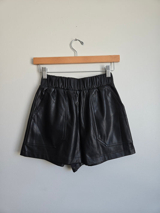BB Dakota Leather Shorts - Size XS