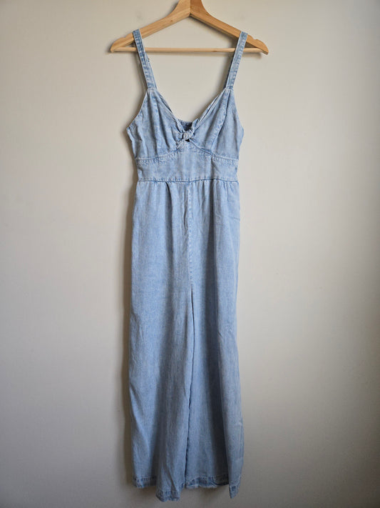 Dex Soft Denim Jumpsuit - Size Small