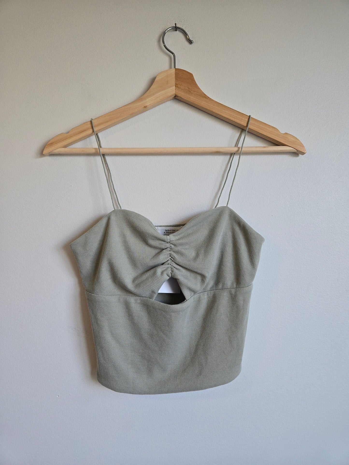 NWT Active USA Crop Tank - Size Medium