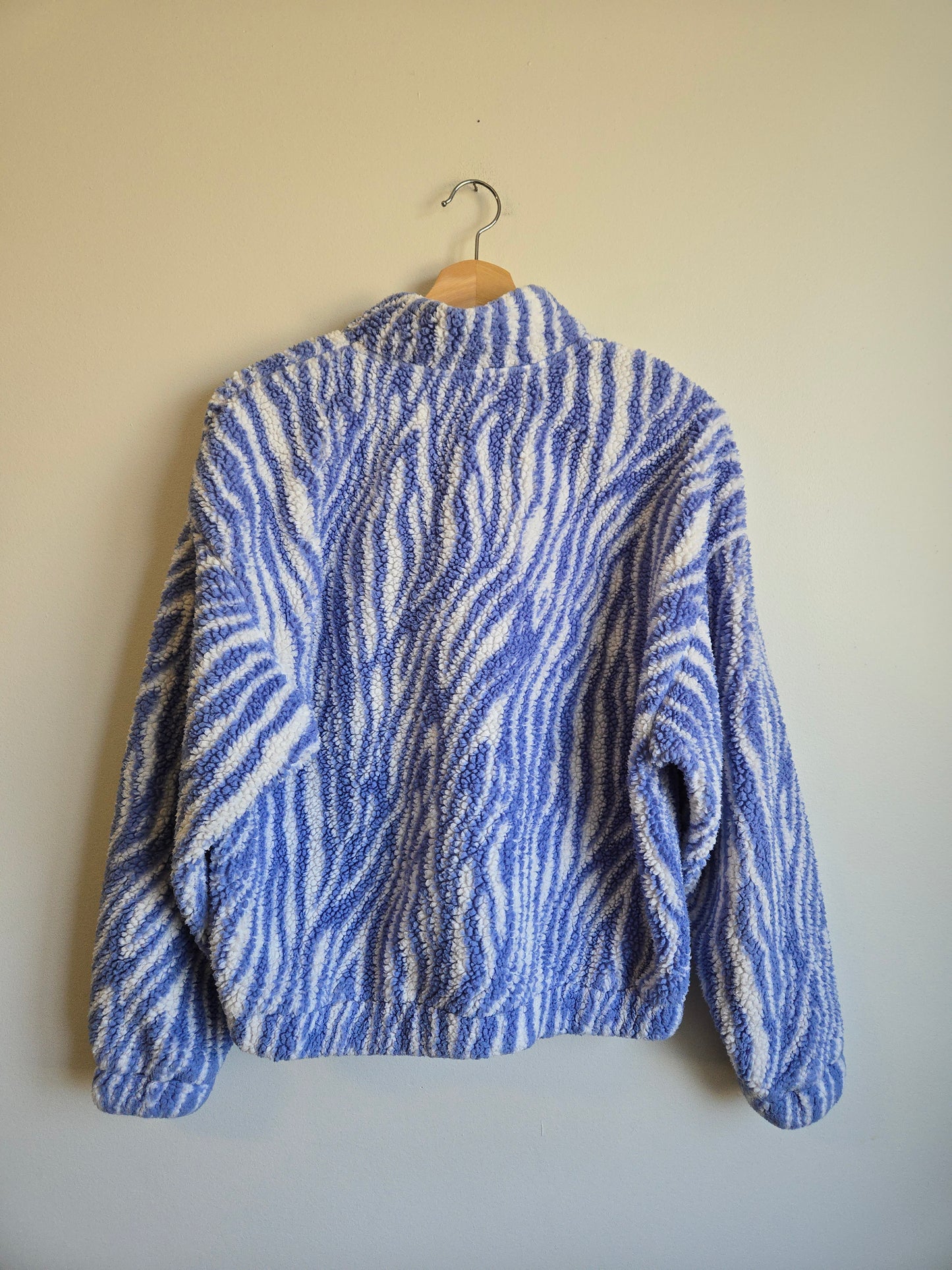 Divided Funky Sherpa Pullover - Size Medium