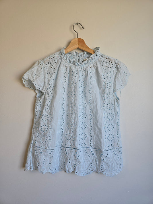 ADIVA Eyelet Top - Size Medium