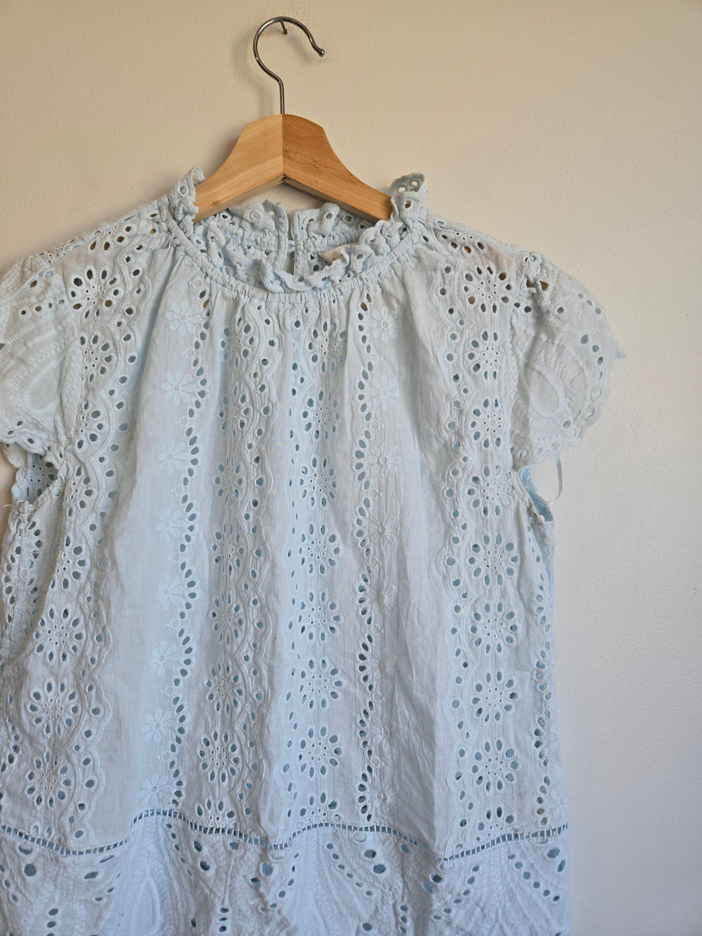 ADIVA Eyelet Top - Size Medium
