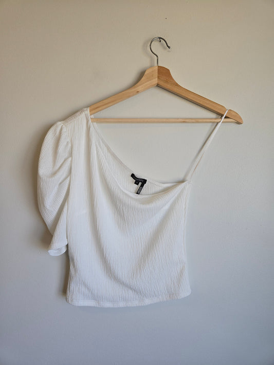 Dynamite One-Shoulder Blouse - Size Medium
