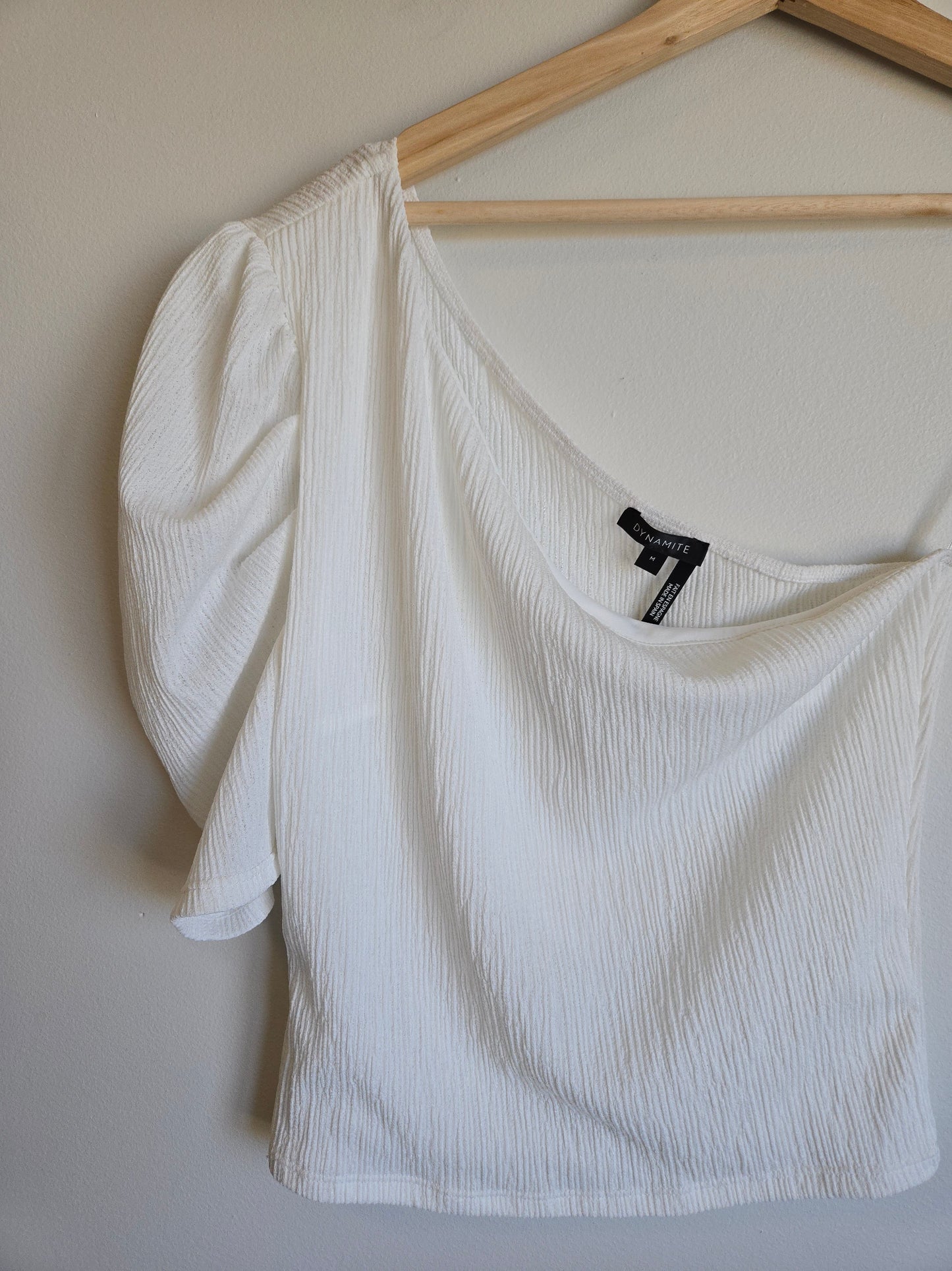Dynamite One-Shoulder Blouse - Size Medium