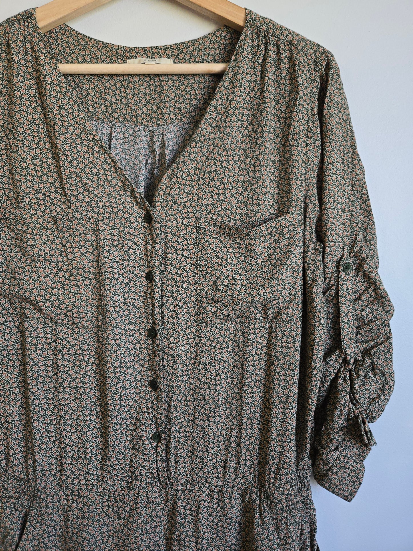 Biscuit Floral Romper - Size Medium