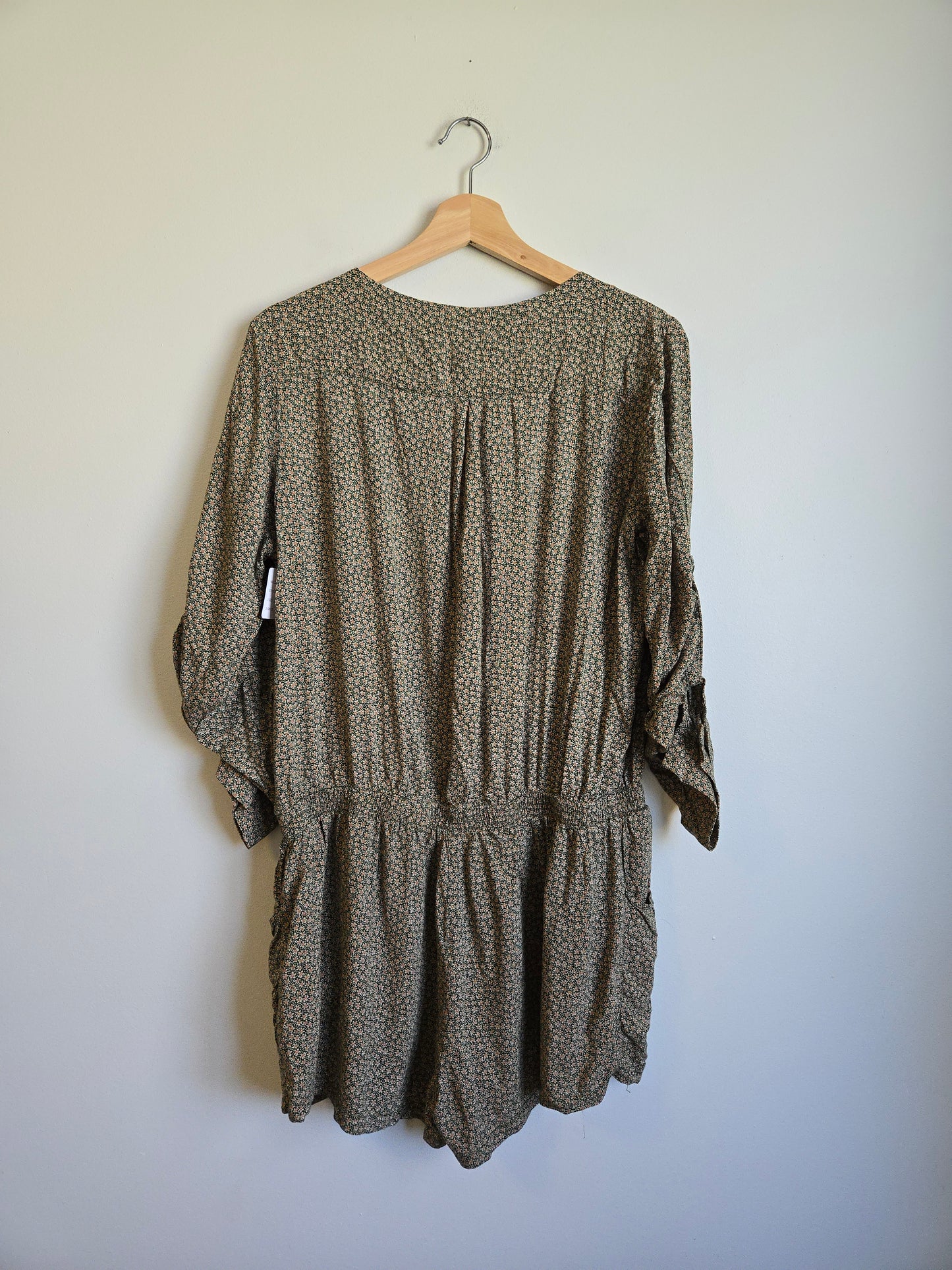 Biscuit Floral Romper - Size Medium