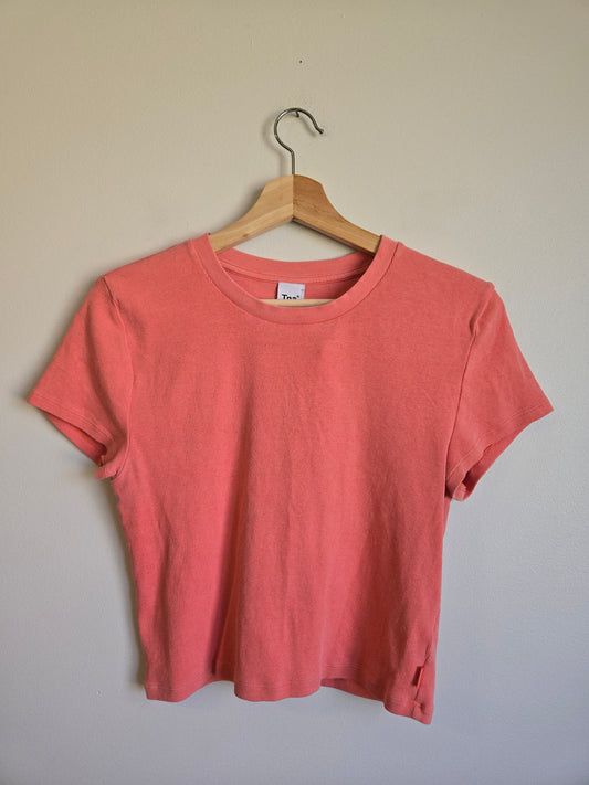 TNA Classic Ribbed Tee - Size Large