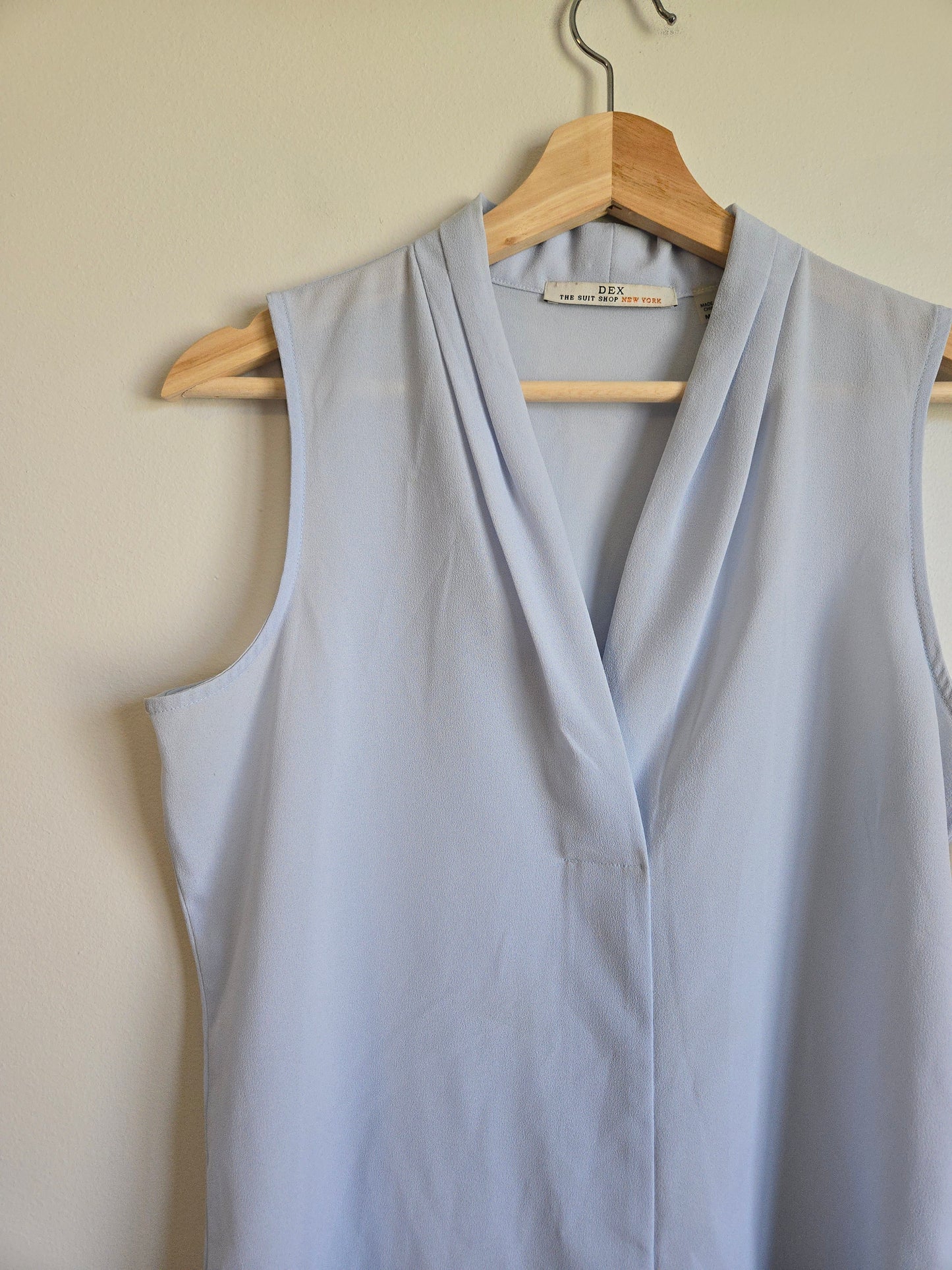 Dex Baby Blue Blouse - Size Medium