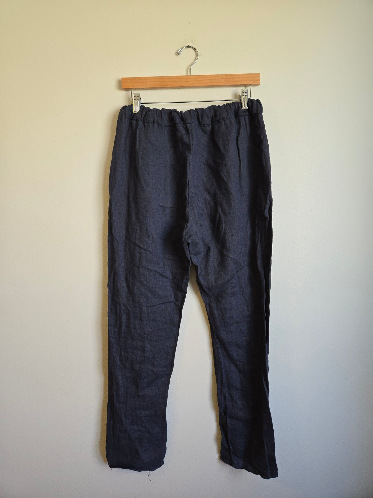 Pistache Linen Pants - Size Small