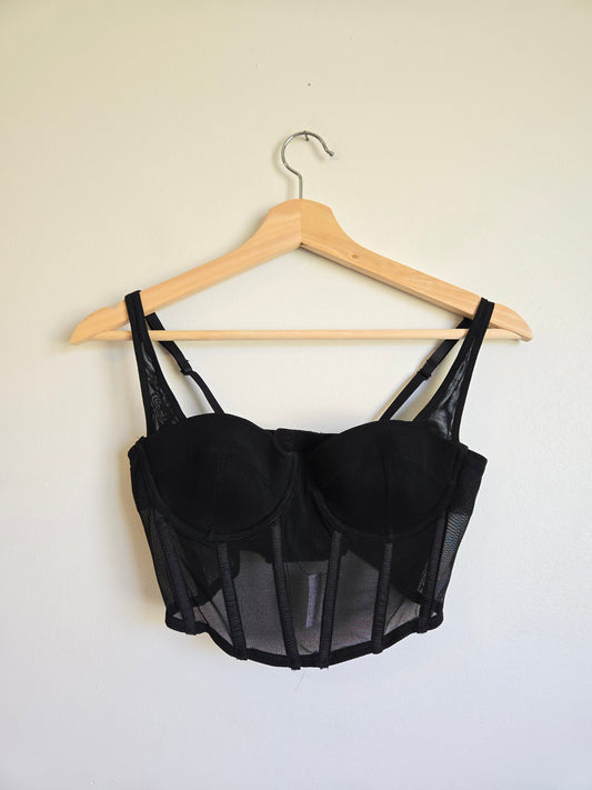 NWT Dynamite Mesh Bustier - Size Small