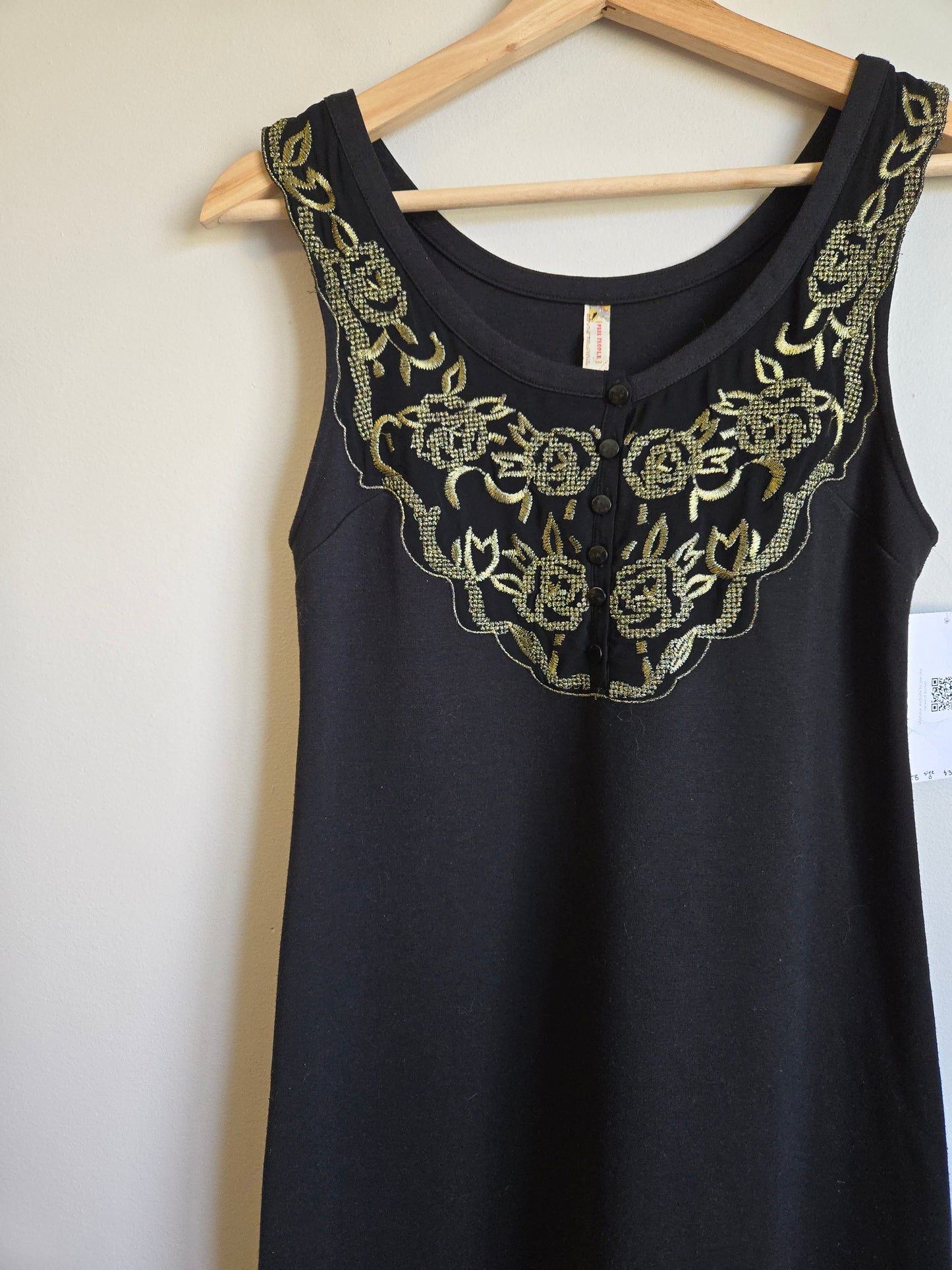 Free People Embroidered Dress - Size 0
