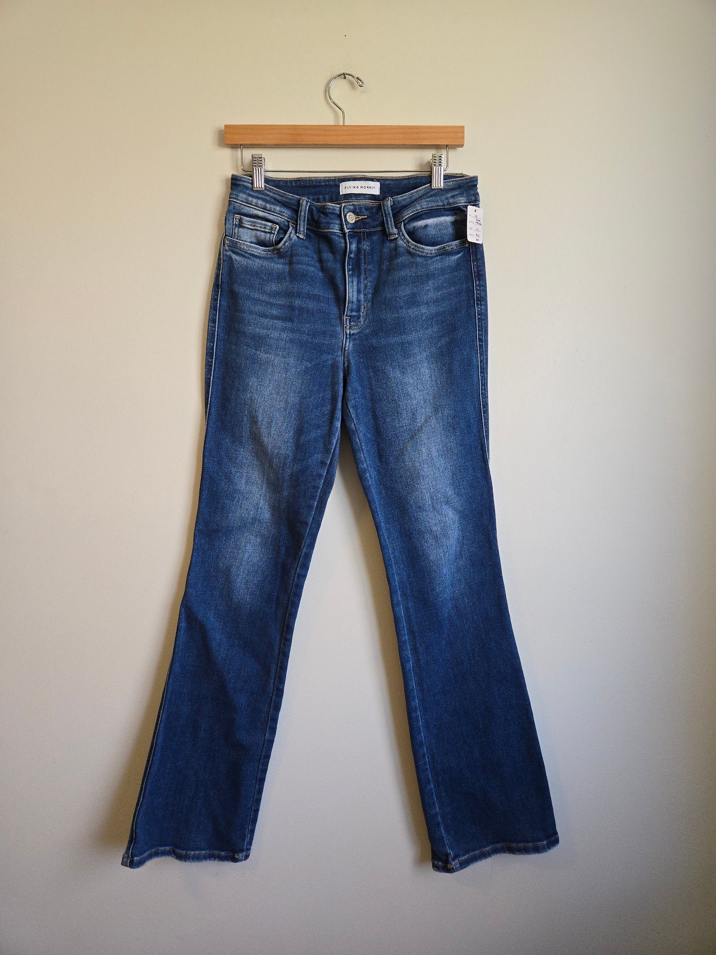 Flying Monkey Stretch Bootcut Jeans - Size 29