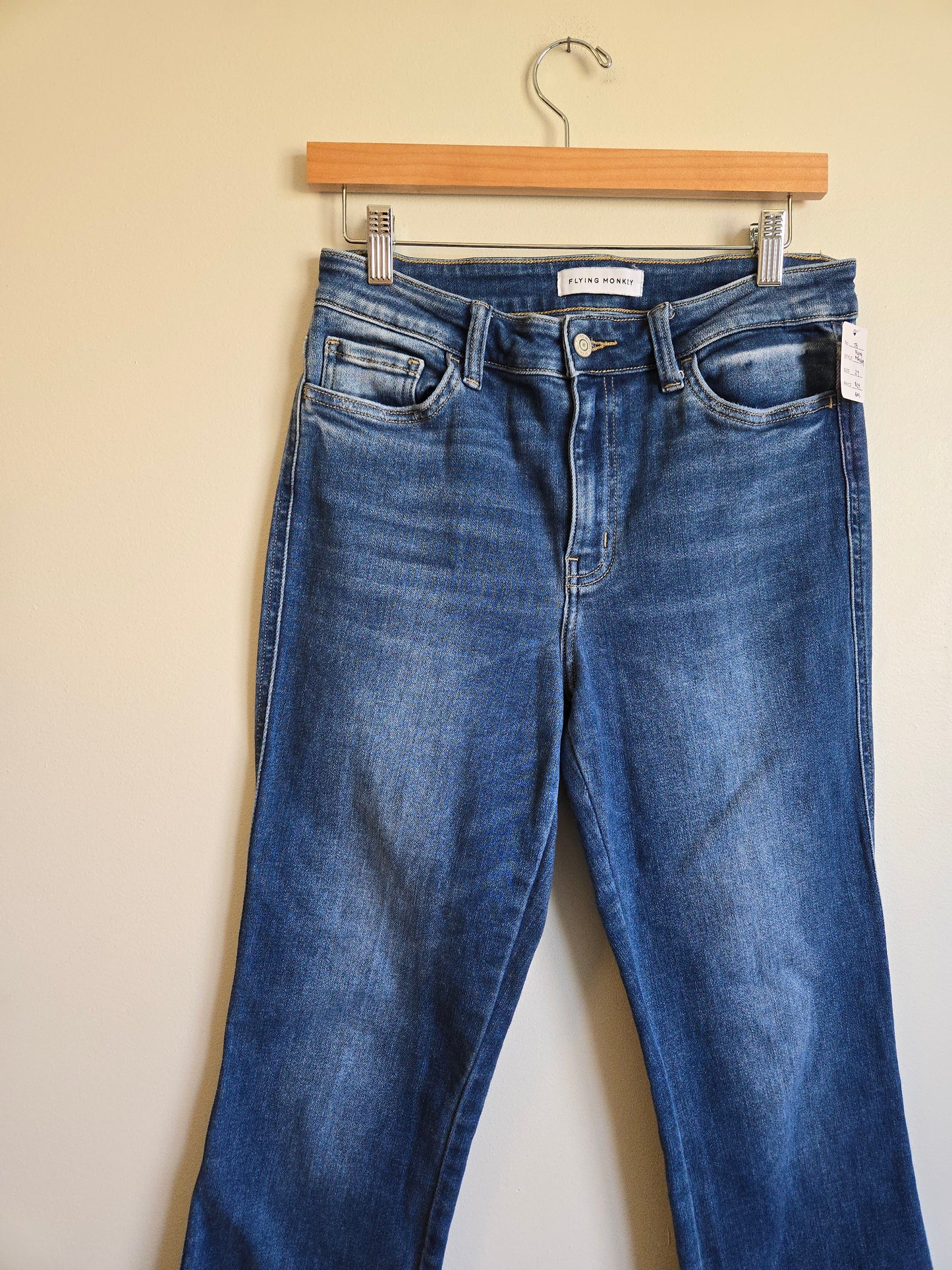 Flying Monkey Stretch Bootcut Jeans - Size 29