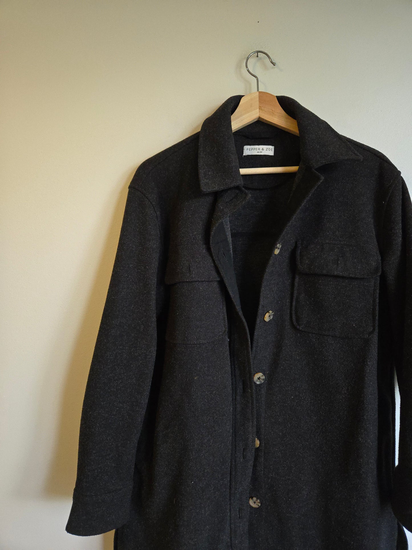 Pepper & Zoe Shacket - Size XS
