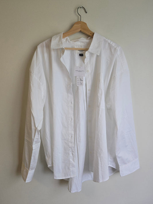 NWT American Eagle Button Up - Size XL