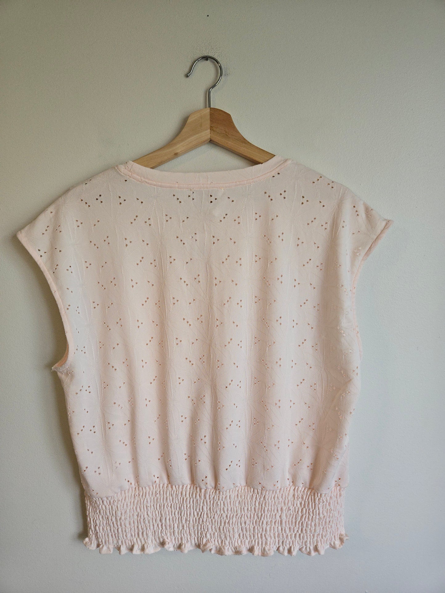 Laundry by Shelli Secal Eyelet Top - Size Large