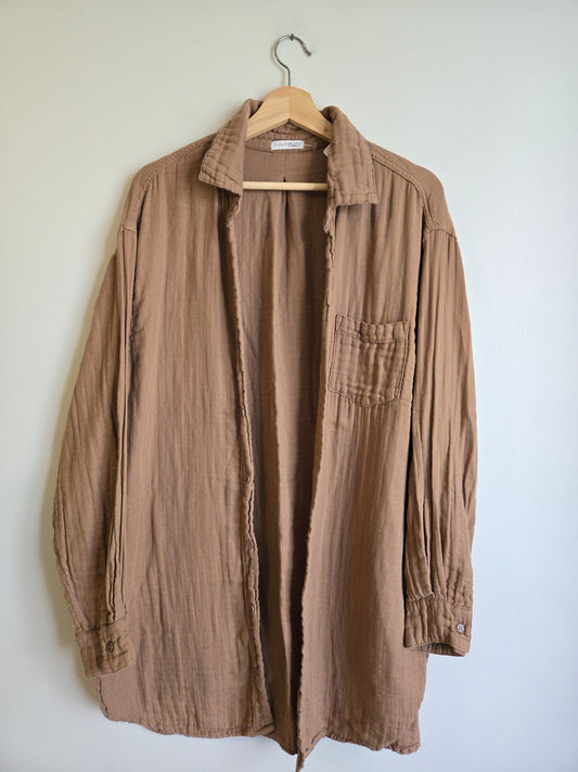 Free People Muslin Top - Size Large