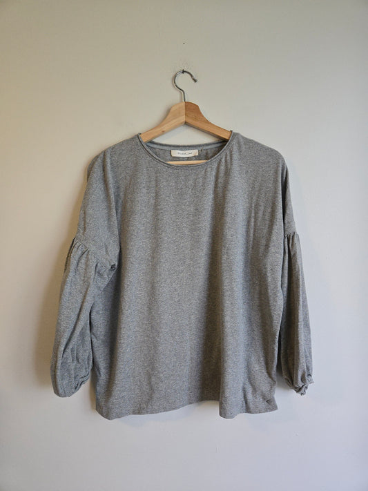 Mustard Seed Balloon Sleeve Top - Size Small