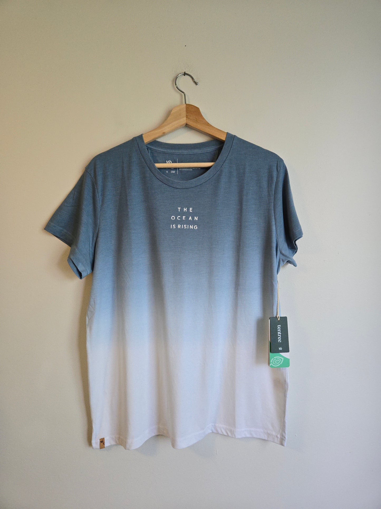 NWT TenTree "The Ocean is Rising" Tee - Size Large