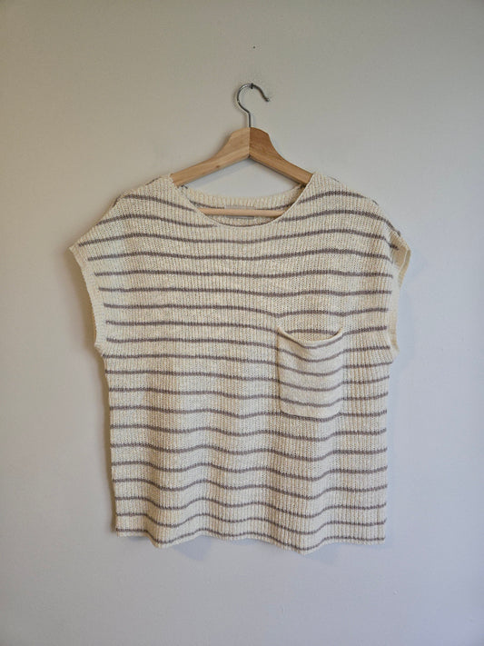 Becool Sleeveless Knit Top - Size Medium