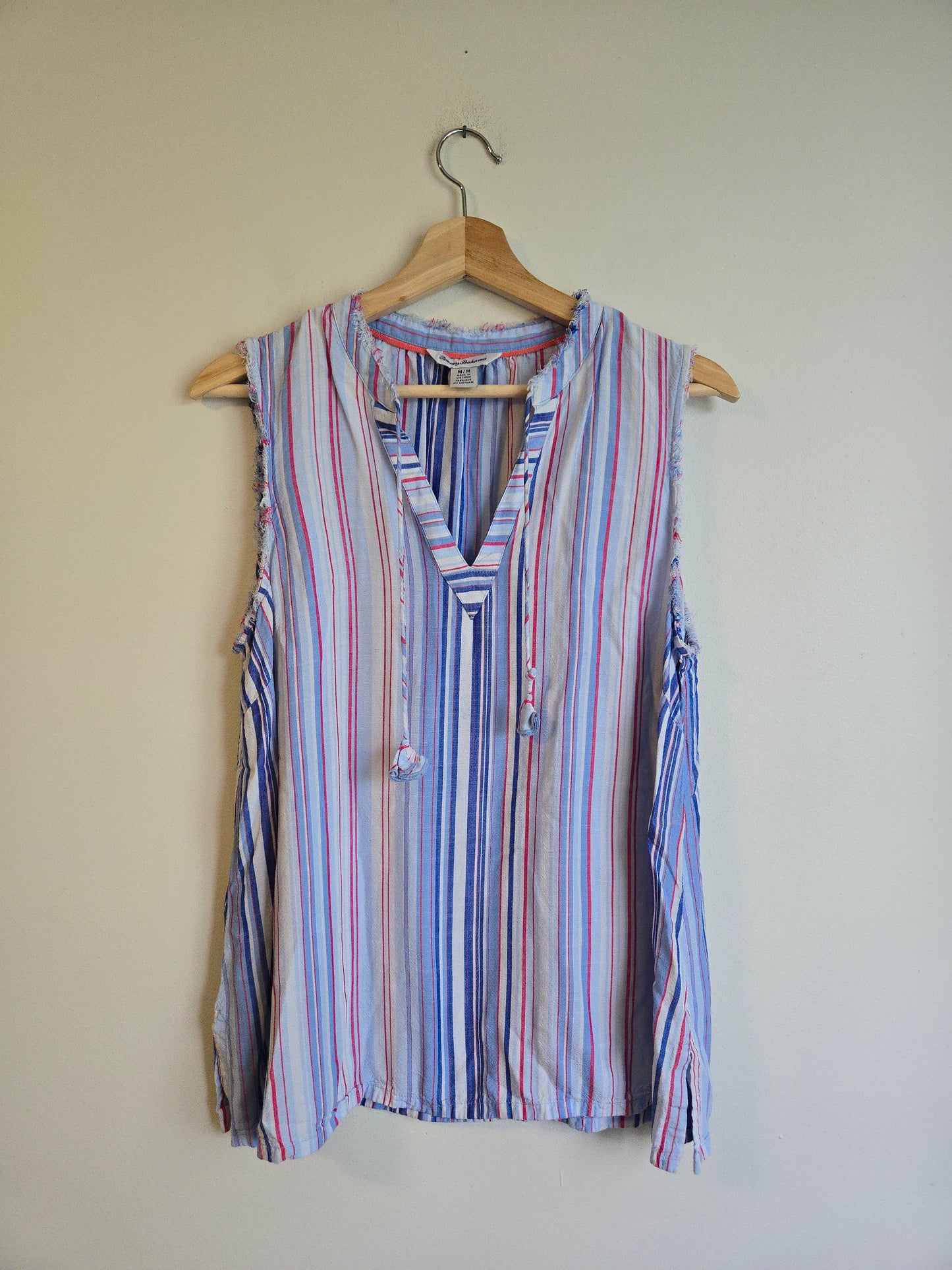 Tommy Bahama Raw Hem Tank - Size Medium