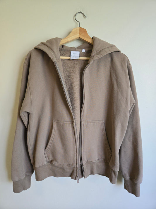 TNA Sweat Fleece Zip-Up - Size Medium