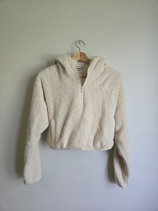 Sunday Best Sherpa Pullover - Size XXS