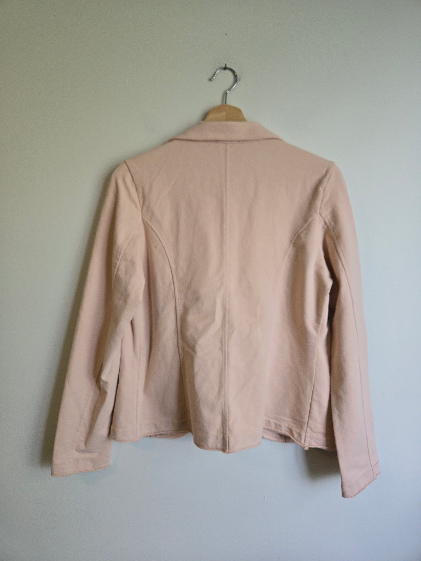 Suzy D Raw Hem Casual Blazer - Size M/L