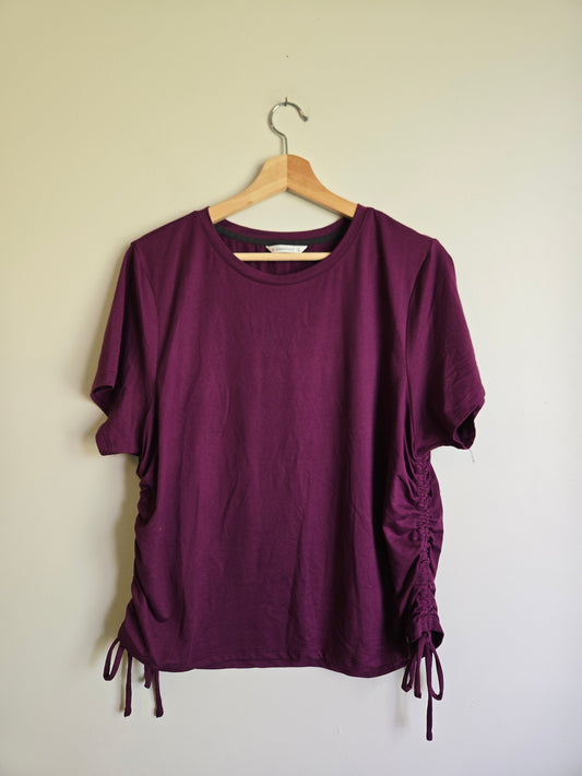 Shambhala Side-Cinch Tee - Size Large