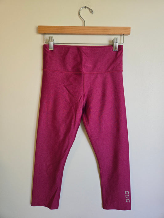 Lorna Jane Heathered Pink Tights - Size Small