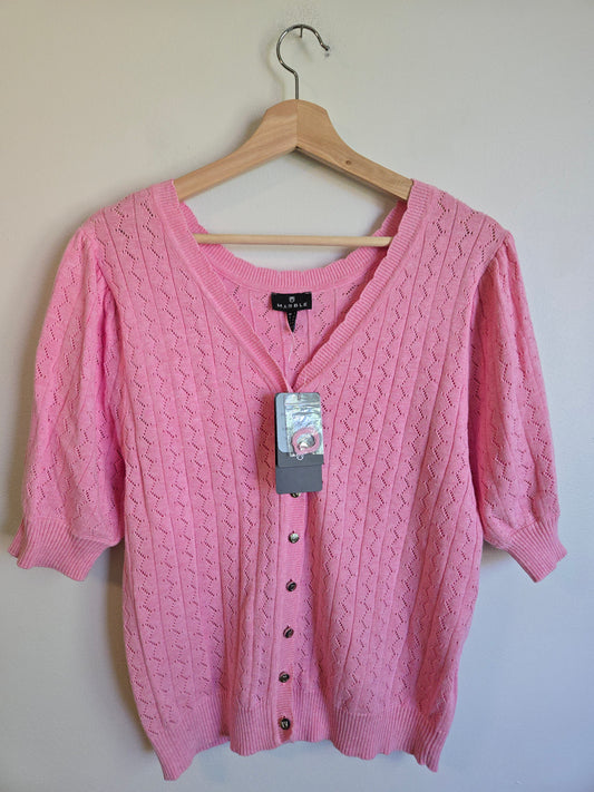 NWT Marble Knit Cardigan - Size Medium