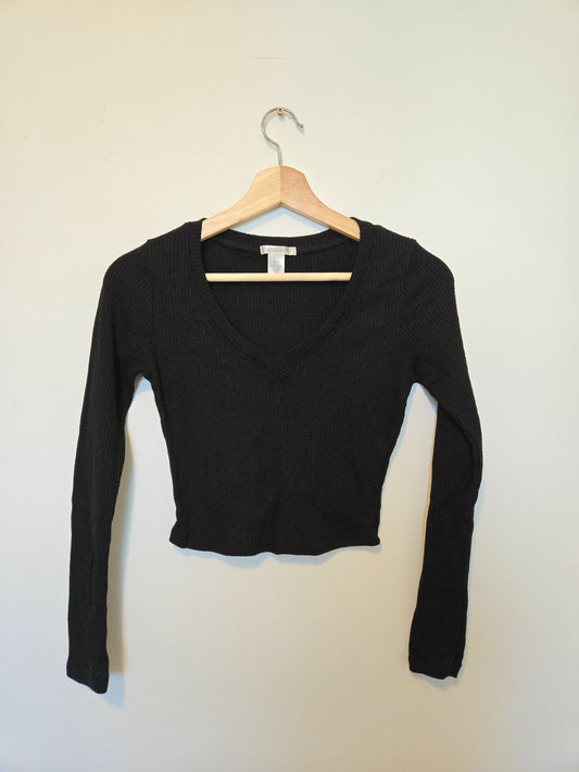 Bozzolo Ribbed Long Sleeve - Size Small