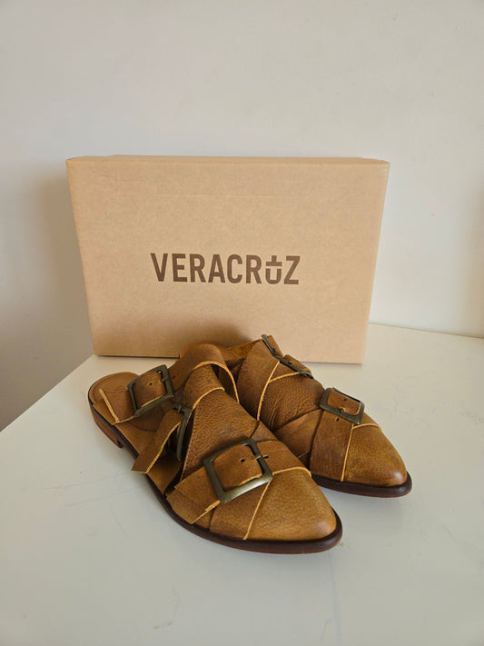 Vera Cruz Leather Slip-ons - Size 6/6.5 (Euro 37 on box)