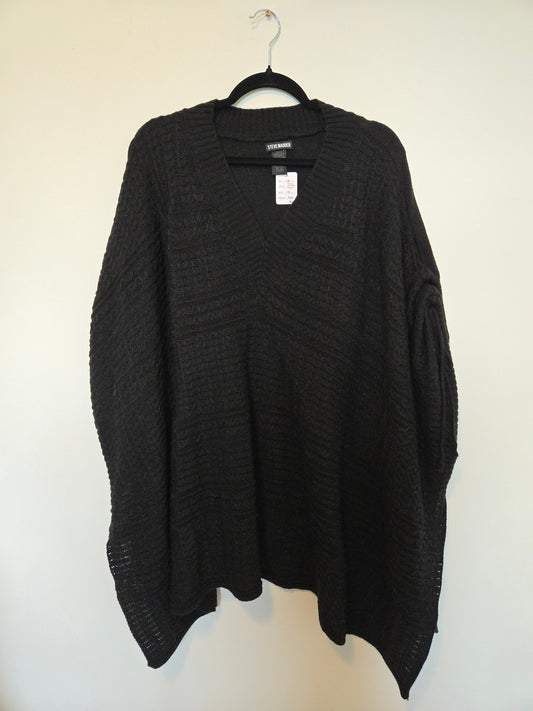 Steve Madden Poncho Sweater - One Size