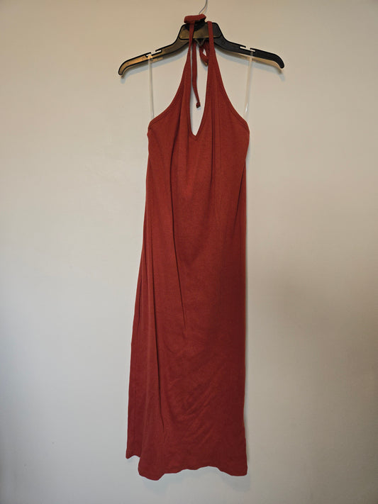 NWT Gap Ribbed Halter Dress - Size Large